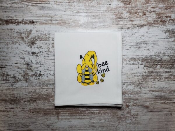Product image of Embroidered Dish Towel – Bee Kind