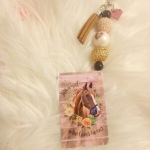 Product image of Horse Beaded Keychain