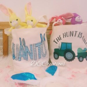 Shop North Dakota Customized Easter Tote Bags/Baskets