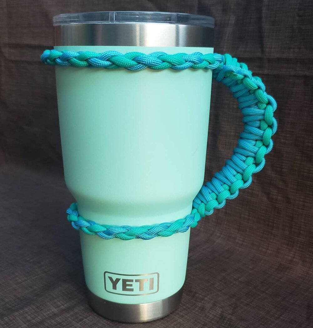 30 Oz. Tumbler Handle, Built Tumbler Cup Handle, YETI Paracord