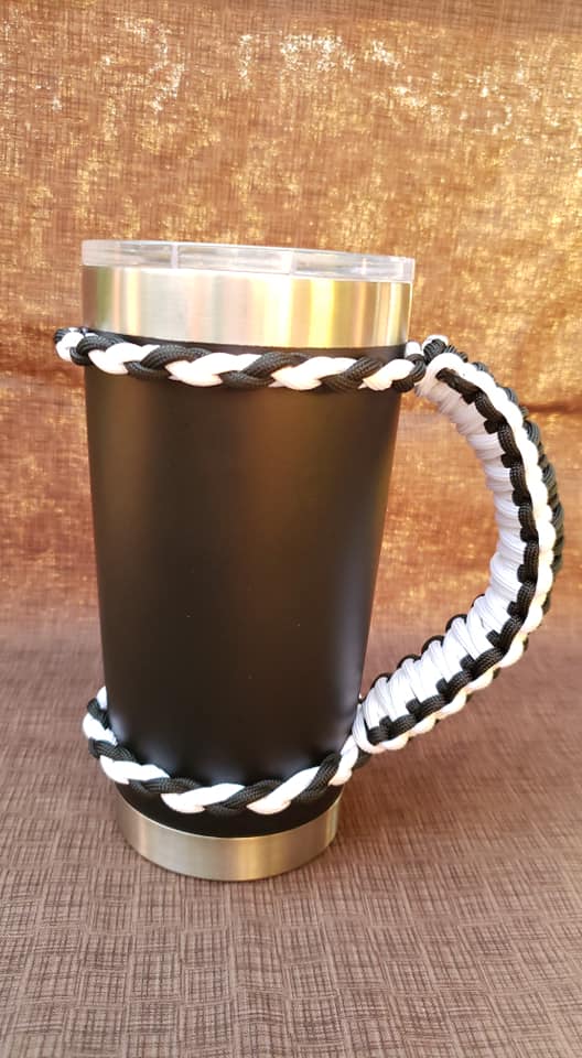 Paracord Yeti Handle How To Make Yeti Mug Paracord Handle Coffee Cup 