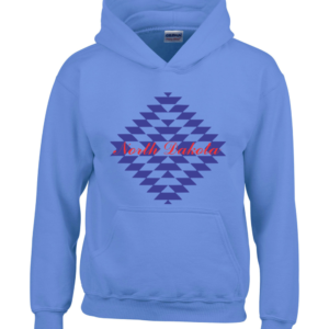 Product image of Aztec Design North Dakota Hooded Sweatshirt