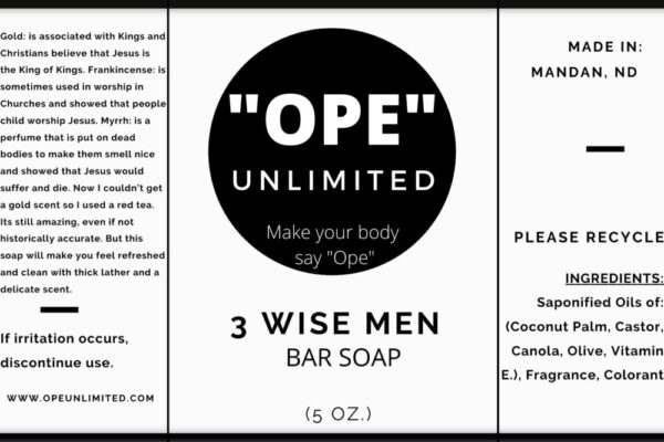 Product image of 3 Wise Men Soap 5oz