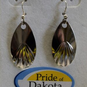 Product image of Silver Fluted Lure Earrings