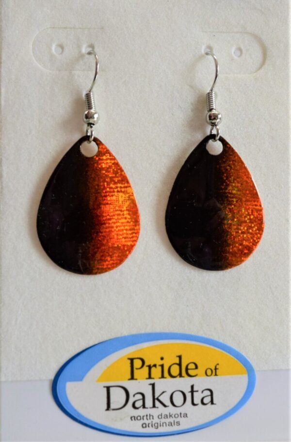 Product image of Black & Orange Earrings