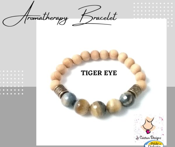 Product image of Golden Tiger Eye Aromatherapy Bracelet