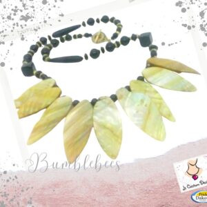 Shop North Dakota Shell & Onyx Necklace