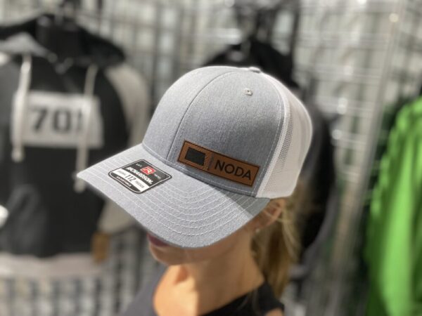 Product image of Trucker Cap with North Dakota Leather Patch