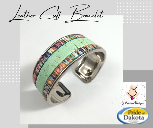 Shop North Dakota European Cork Cuff Bracelet