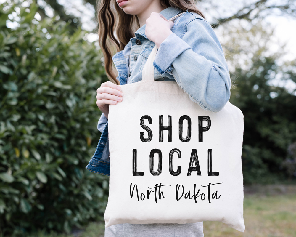 Shop local tote bag cheap