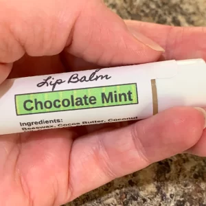 Product image of Chocolate Mint Flavored Lip Balm
