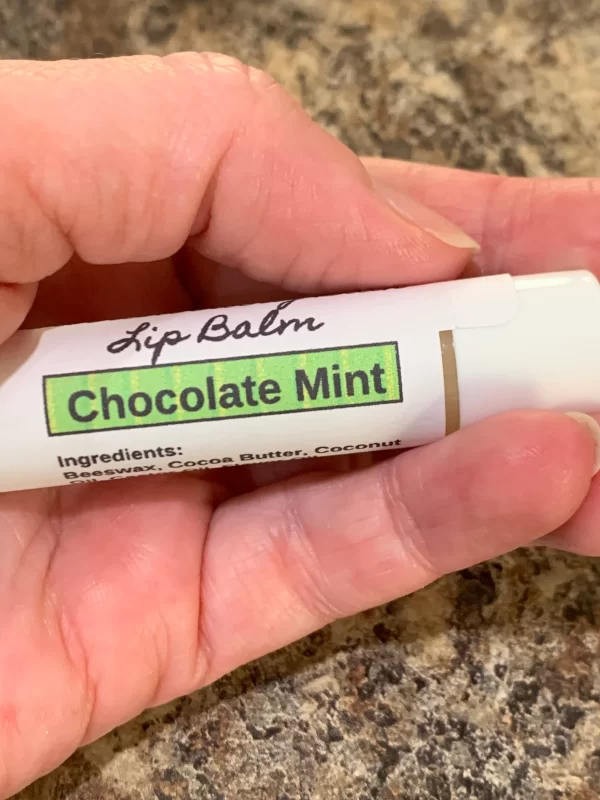 Product image of Chocolate Mint Flavored Lip Balm