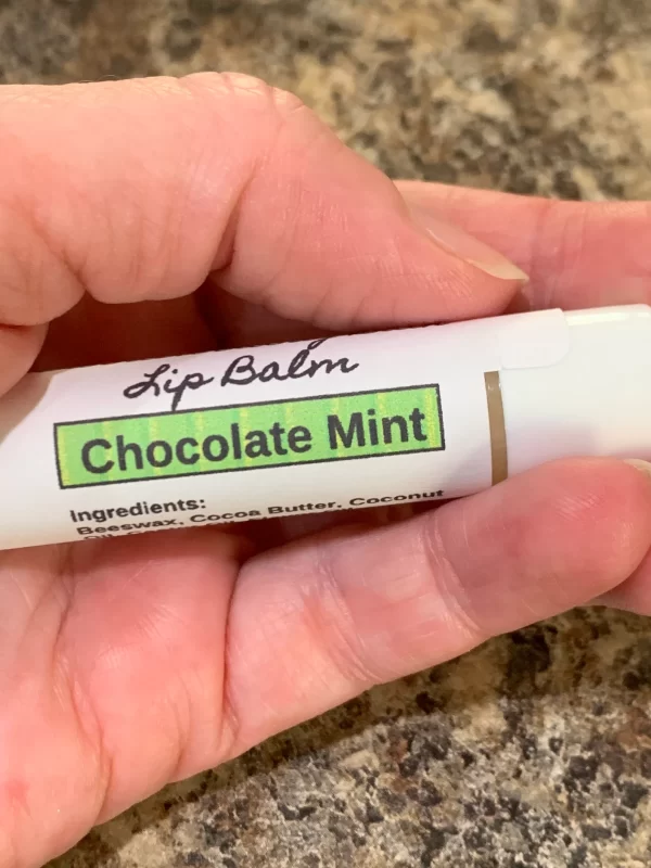 Product image of Chocolate Mint Flavored Lip Balm