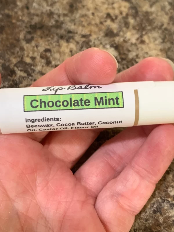 Product image of Chocolate Mint Flavored Lip Balm