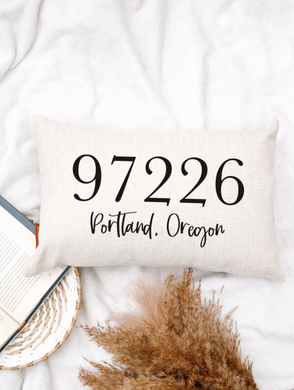 Product image of Modern Zip Code Pillow