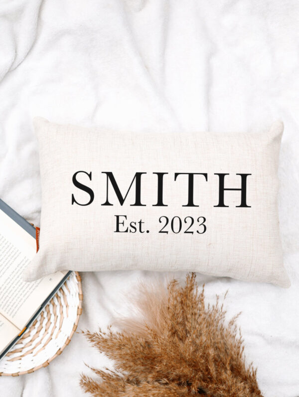 Product image of Classic Last Name Pillow