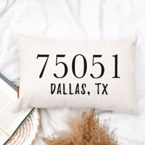 Product image of Personalized Zip Code Pillow