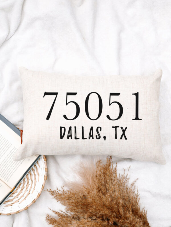 Product image of Personalized Zip Code Pillow
