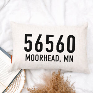 Product image of Bold Zip Code Pillow