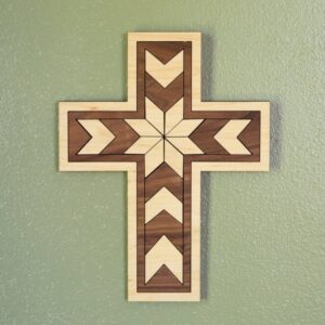 Shop North Dakota Barn Quilt Wood Cross