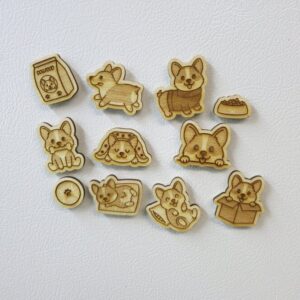 Product image of Cute Corgi Magnets