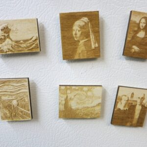 Product image of Fine art magnets set of 6