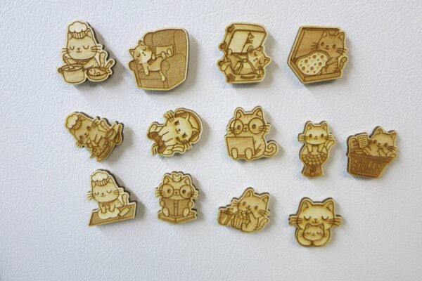 Product image of Cute Cat Magnets