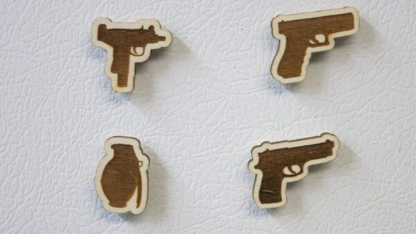 Product image of Set of 12 Gun Magnets
