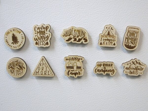 Product image of Camping Magnets Wooden