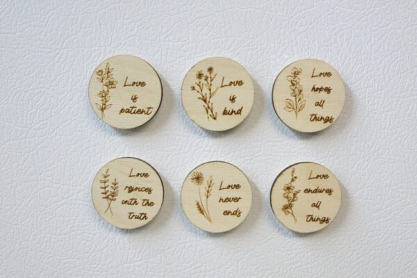 Product image of Love Magnets set of 6