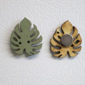 Product image of Monstera Leaf Magnets Set