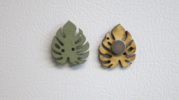 Product image of Monstera Leaf Magnets Set