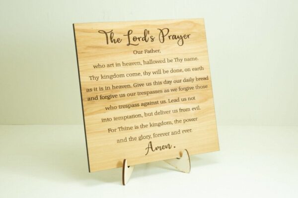 Product image of Lords Prayer Plaque