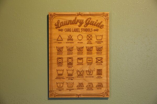 Product image of Laundry Care Chart