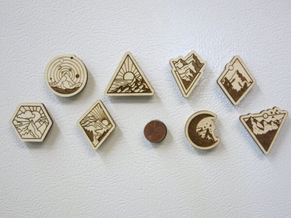 Product image of Adventure Mountain Magnets