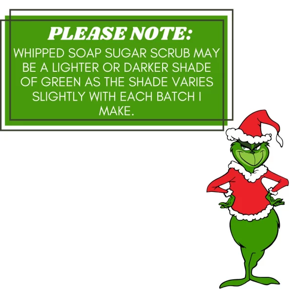Shop North Dakota Merry Grinchmas Whipped Soap Sugar Scrub