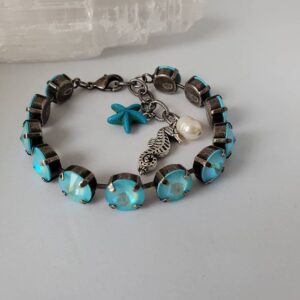 Shop North Dakota Mermaid Crystal Bracelet