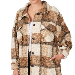 Product image of PLAID SHERPA JACKET