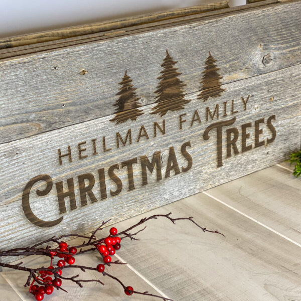 Product image of Collapsible Reclaimed Wood Tree Box