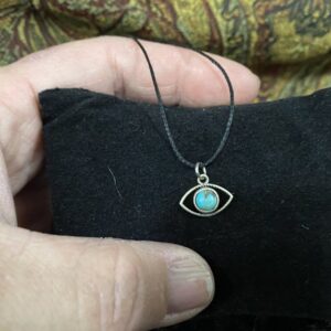 Product image of Evil Eye Necklace with Turquoise