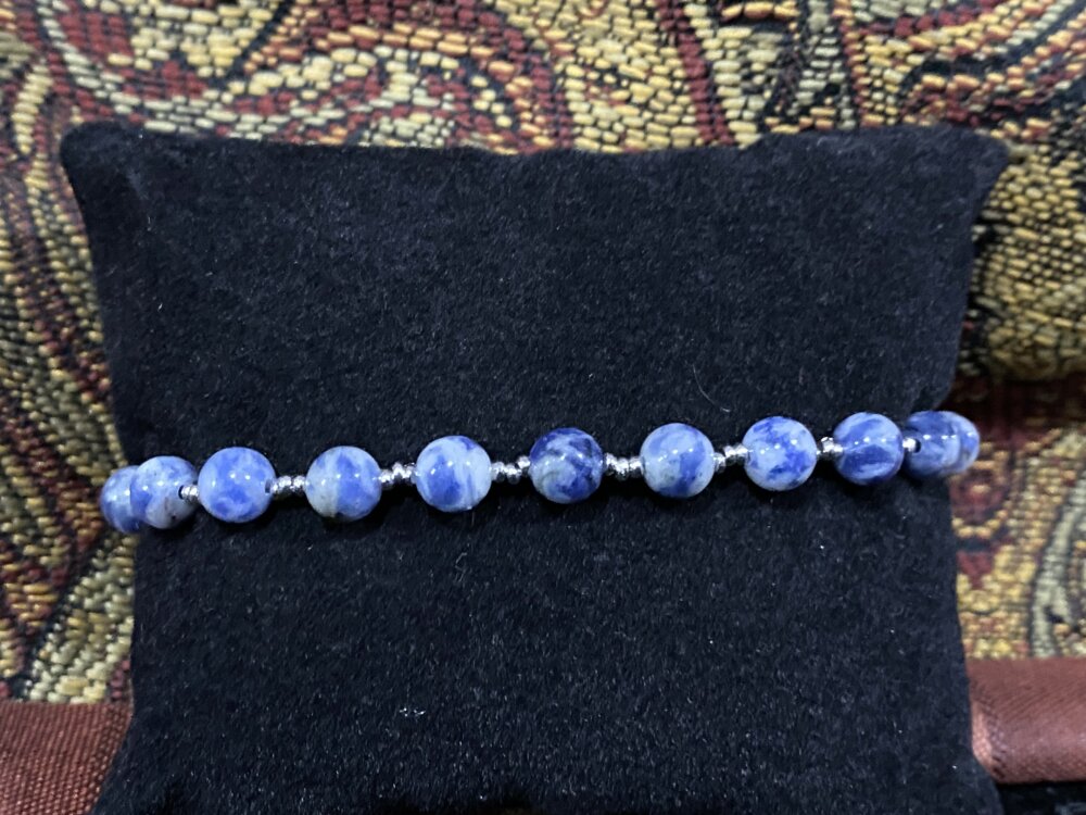 Blue and White Healing Bracelet - Shop North Dakota
