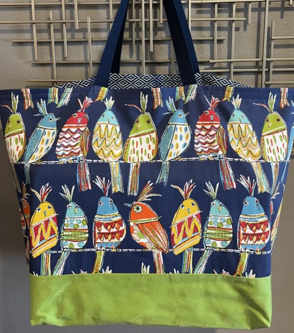 Product image of Oversized Tote Birds
