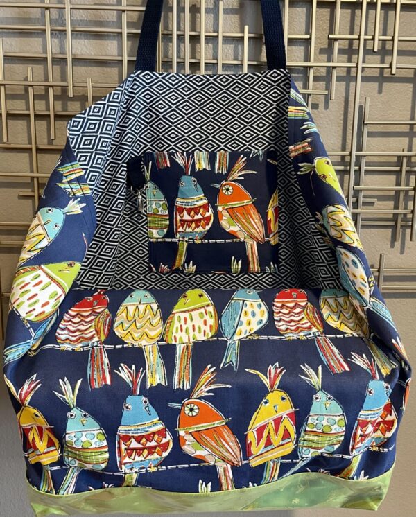 Product image of Oversized Tote Birds