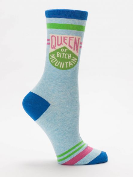 Product image of Queen of Bitch Mountain Women’s Crew Socks
