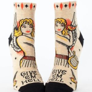 Product image of GIVE ‘EM HELL-WOMEN’S ANKLE SOCKS