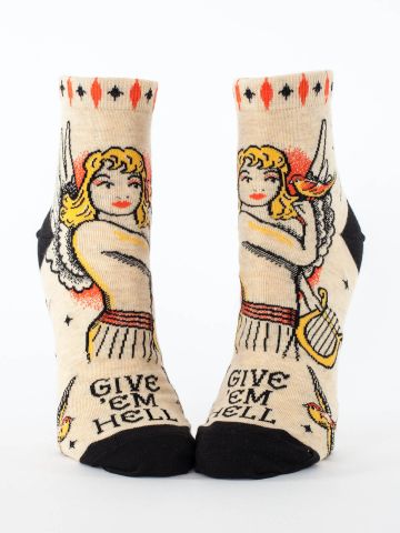 Product image of GIVE ‘EM HELL-WOMEN’S ANKLE SOCKS