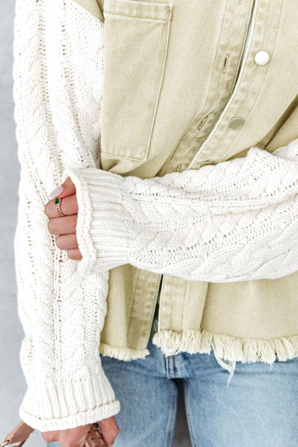 Product image of Khaki Denim Jacket
