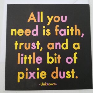 Product image of “pixie dust” card