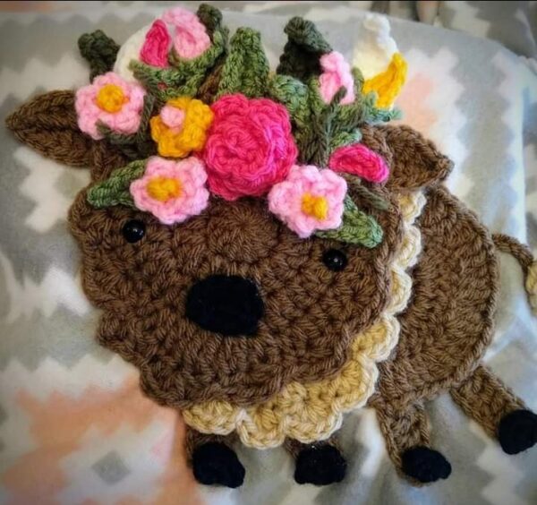 Product image of Bison baby blanket