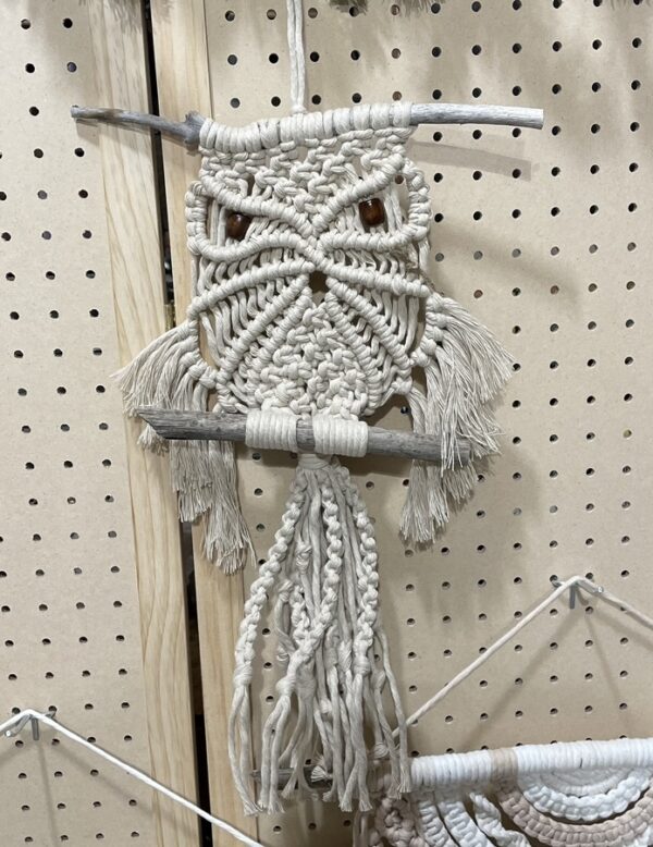 Product image of Macrame Owl Wall Decor